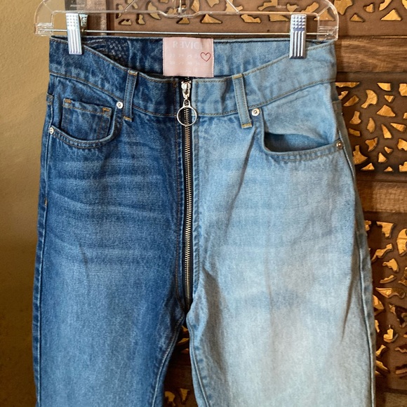 REVICE Ying/Yang Crop Jean Tokyo Wash High Rise - Picture 6 of 6